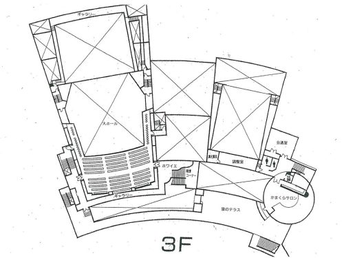 館内平面図3階